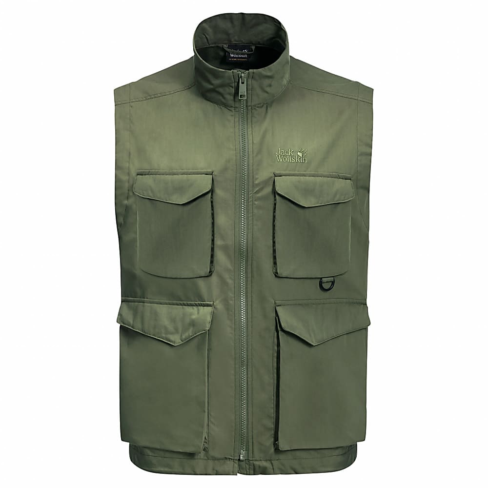 Jack Wolfskin M LAKESIDE TRIP VEST Greenwood
