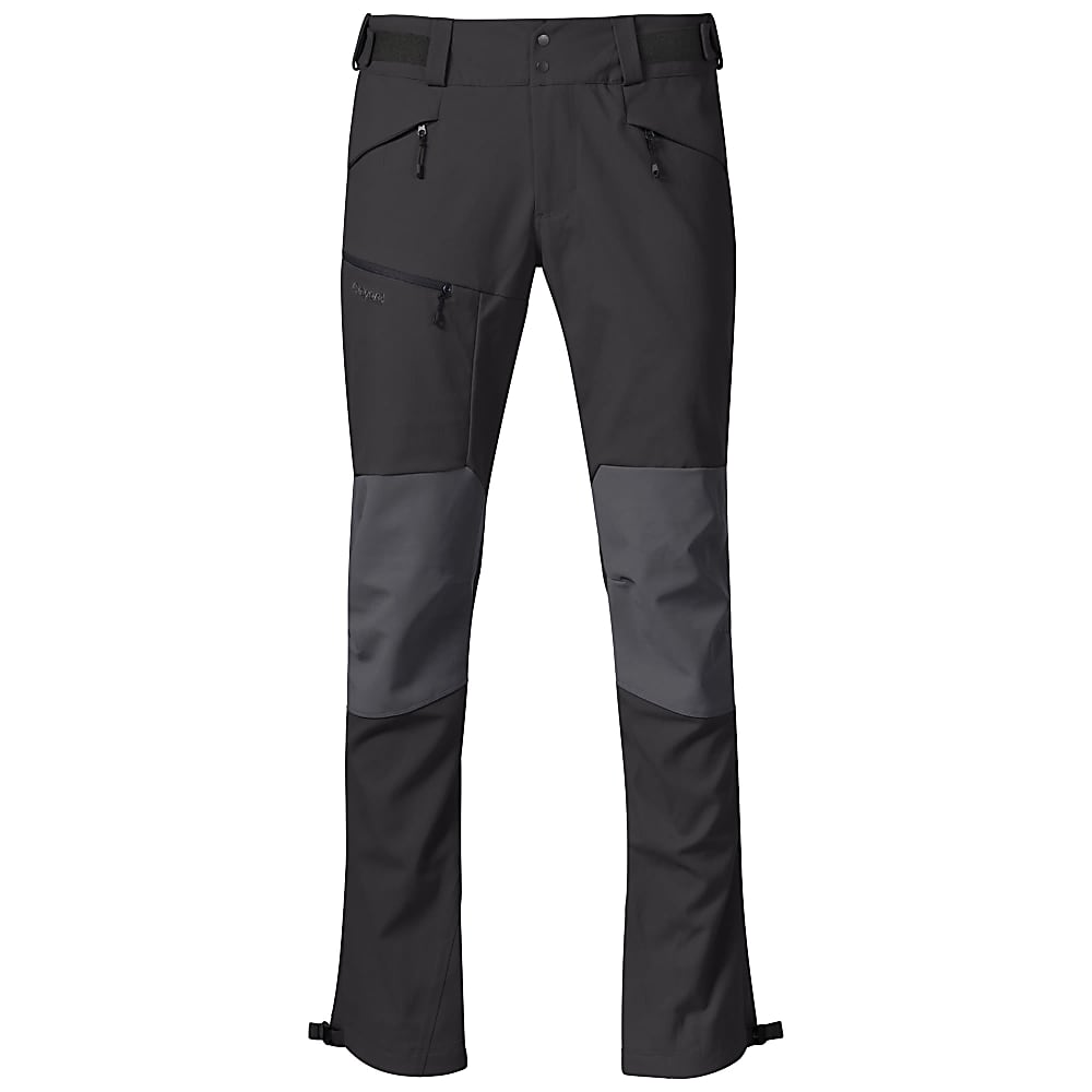Bergans FJORDA TREKKING HYBRID M PANTS Solid Charcoal - Solid Dark Grey