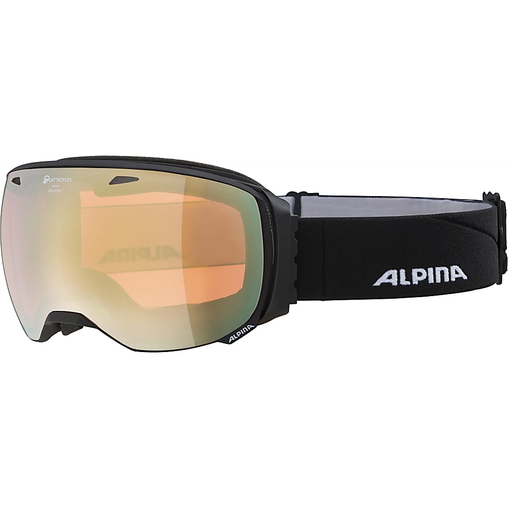Alpina BIG HORN QHM Black Matt - Mirror Gold