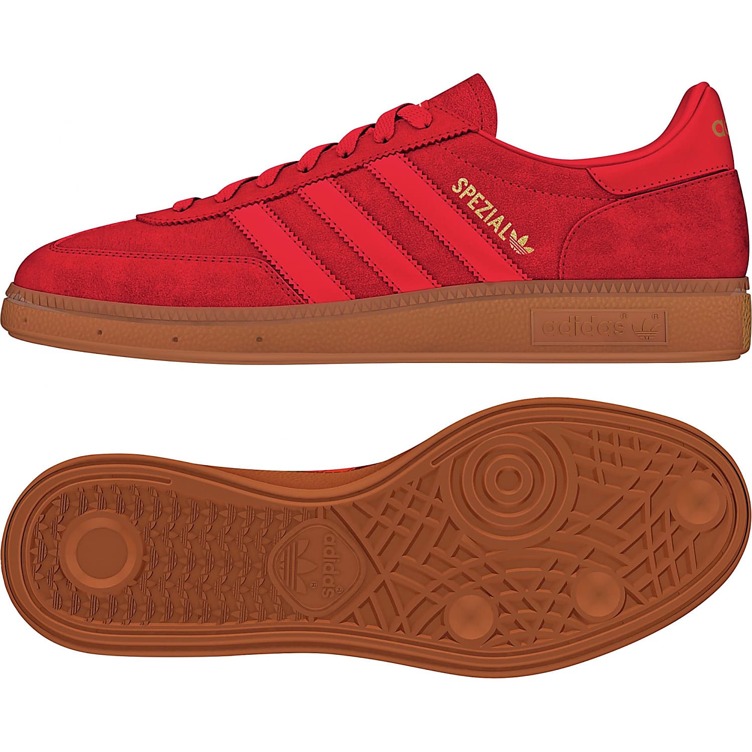 adidas SPEZIAL, Red - Red - Gum - Free Shipping starts at 60£ -  www.exxpozed.eu