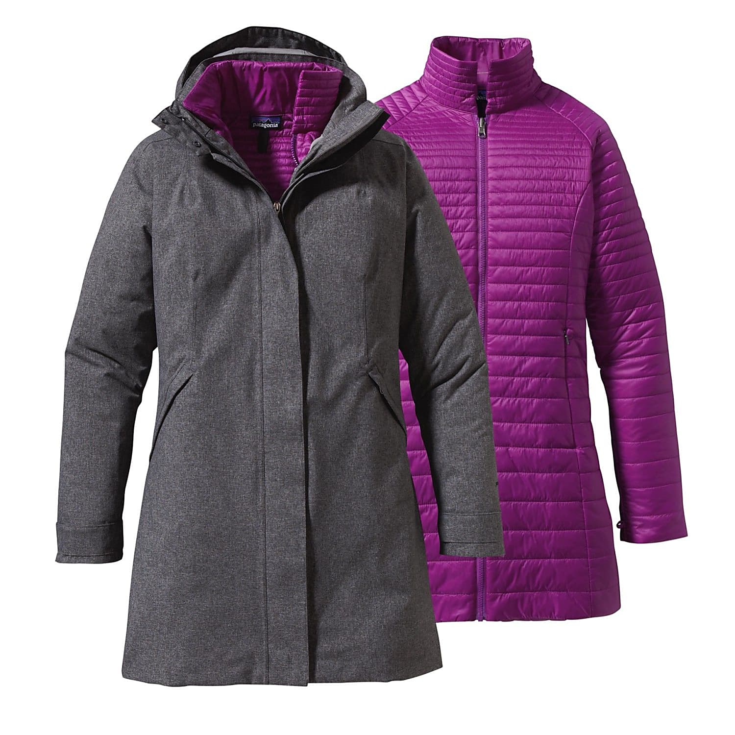 Vosque 3 in 1 parka top