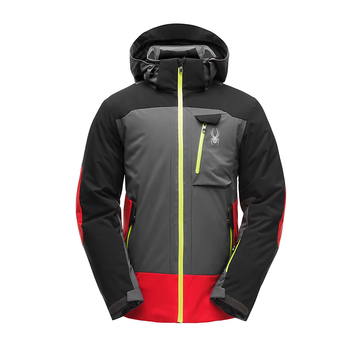 Spyder M FLYWHEEL JACKET Polar Volcano Black