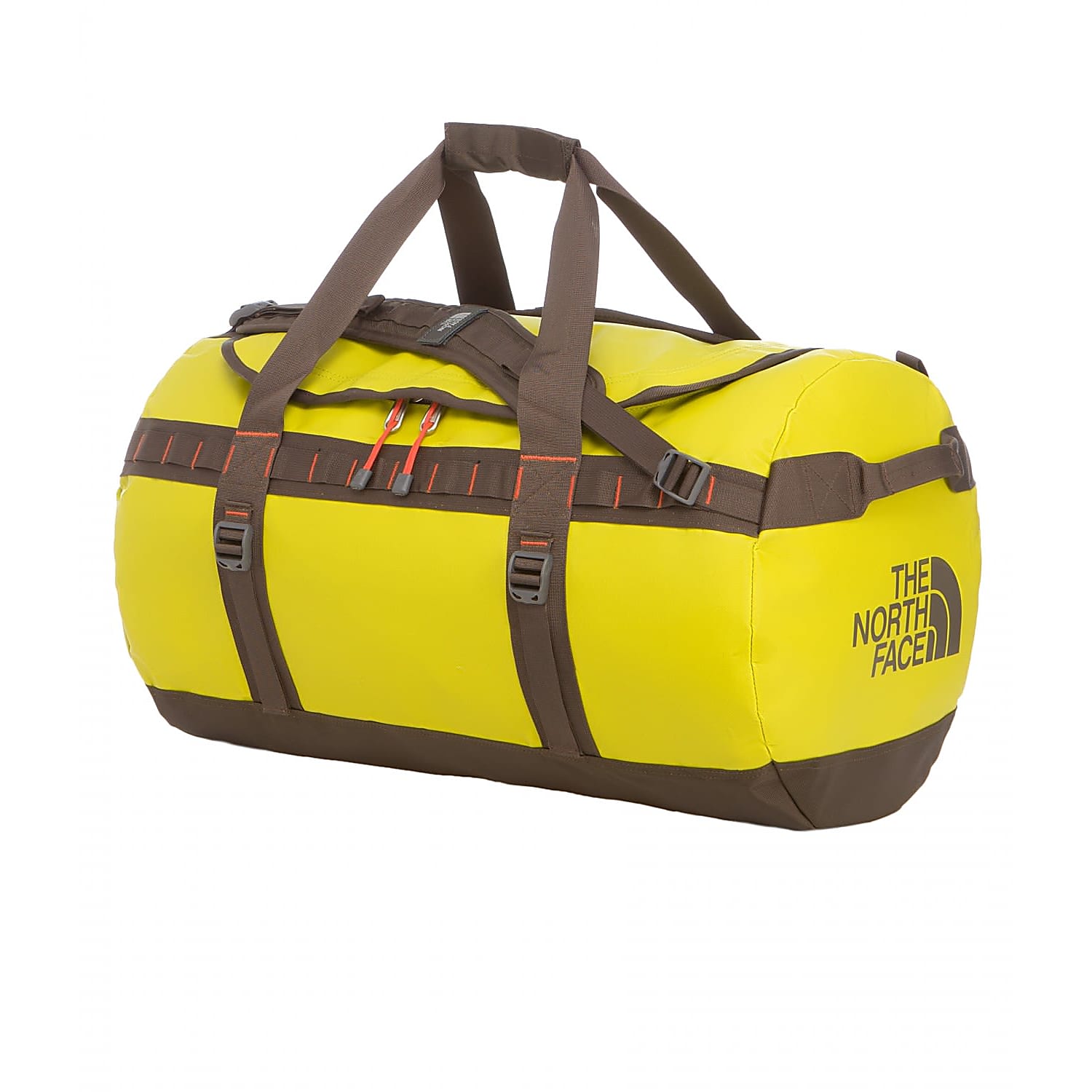 The North Face Base Camp Duffel M Style Summer 14 Citronelle Green Coffee Brown Fast And Cheap Shipping Www Exxpozed Com