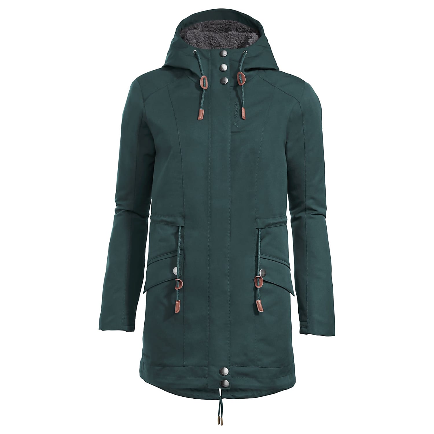 Vaude Womens Manukau Parka Petroleum