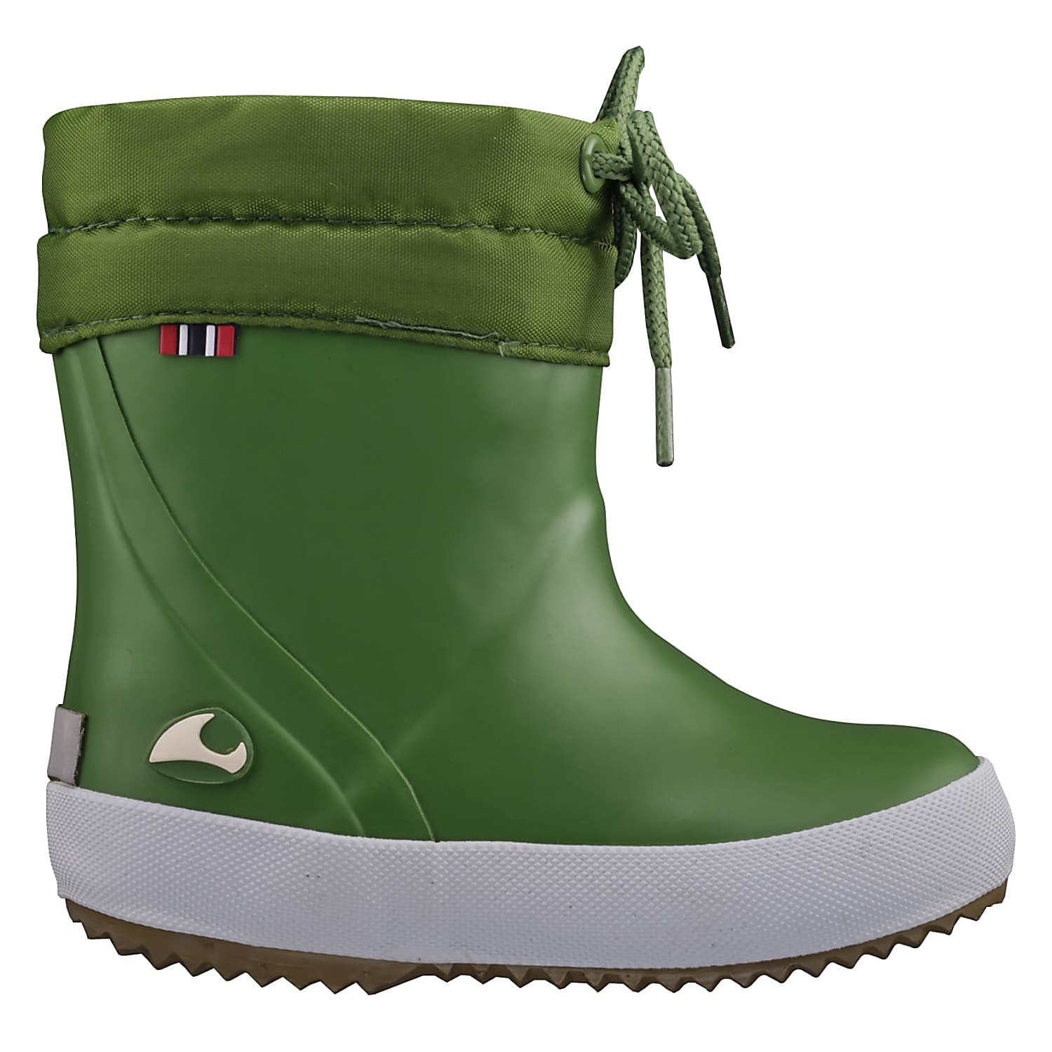 green insulated rubber boots