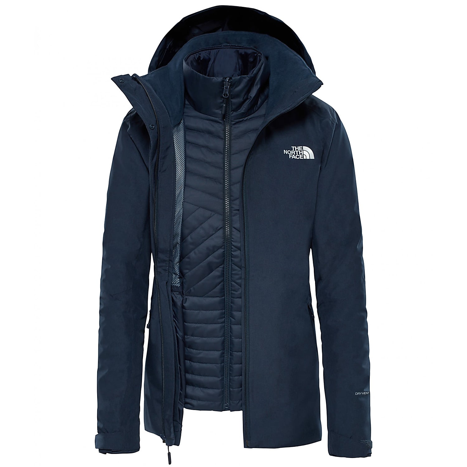 north face three in one jacket women's