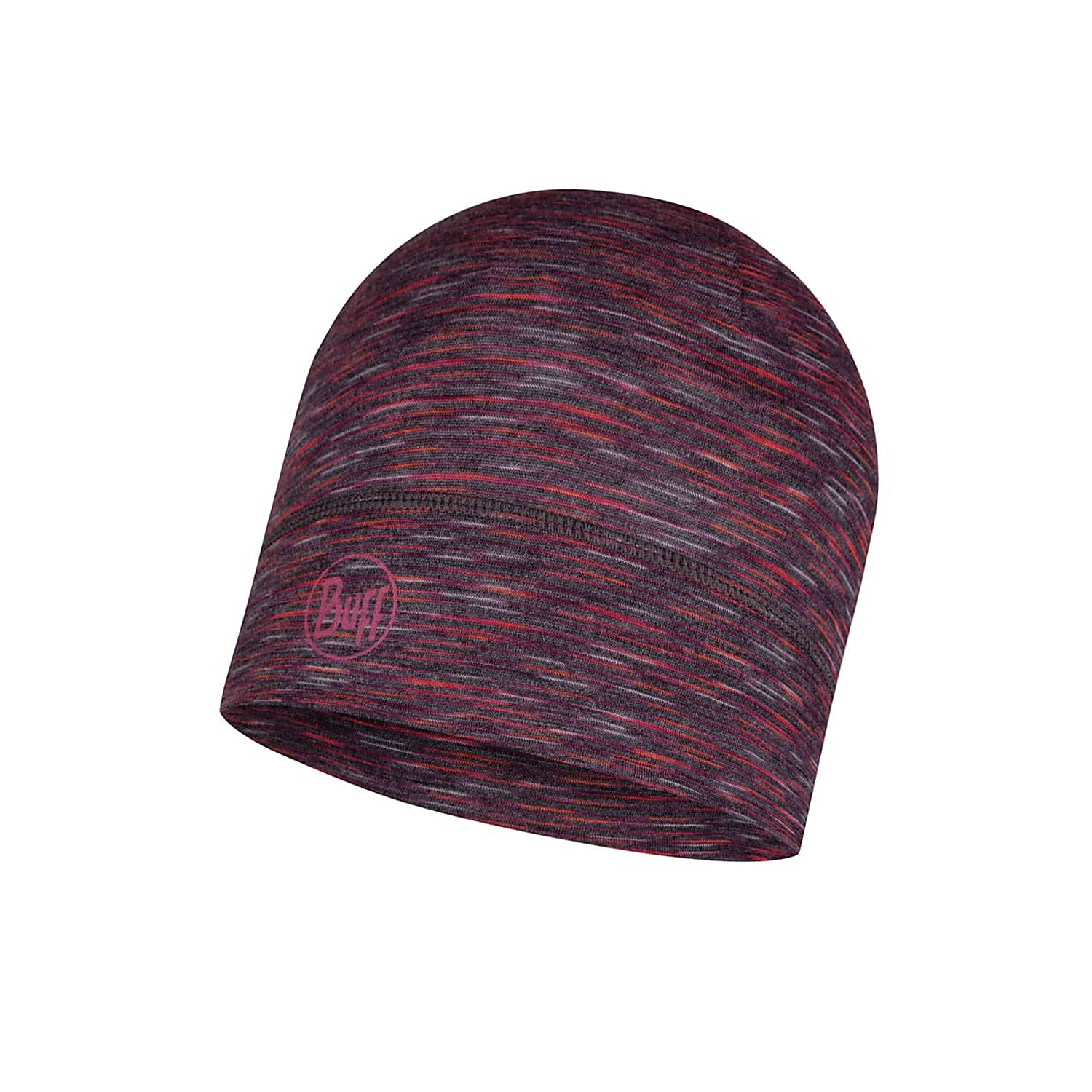 Buy Buff Lightweight Merino Wool Hat Shale Grey Multi Stripes Online Now Www Exxpozed Co Uk