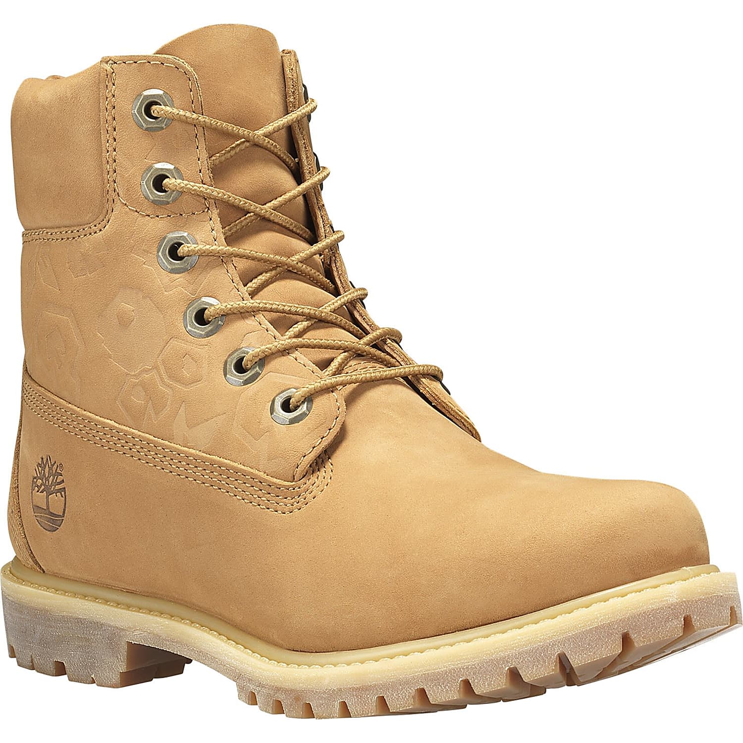 timberland embossed boots