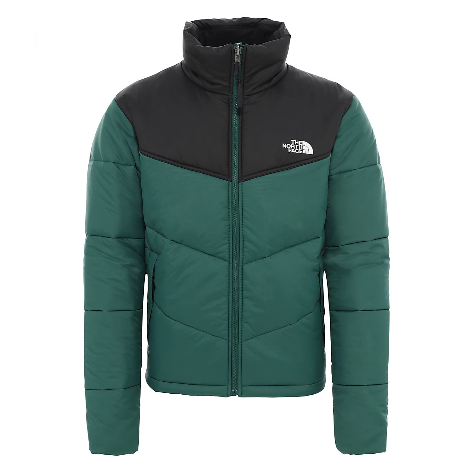 the north face night green