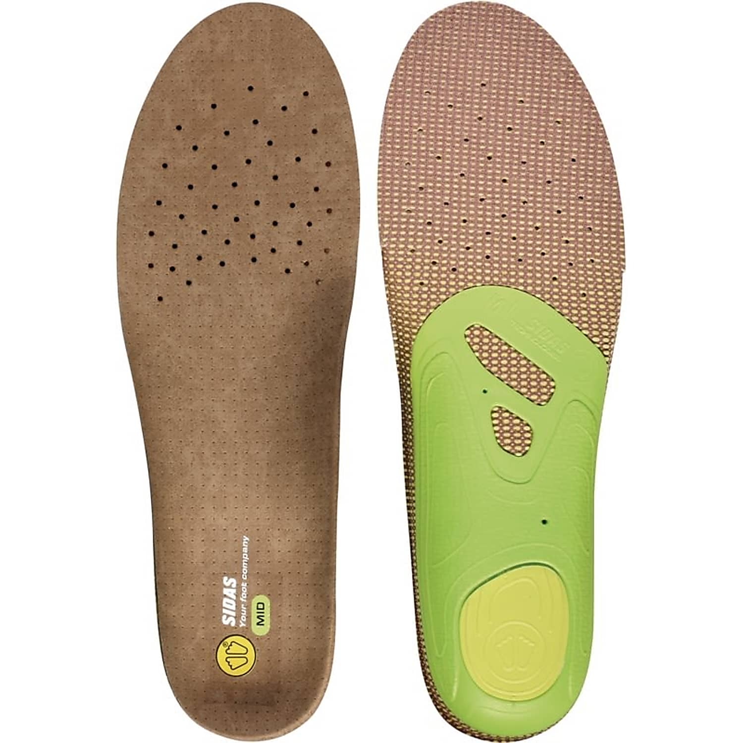 sidas 3 feet mid arch insoles