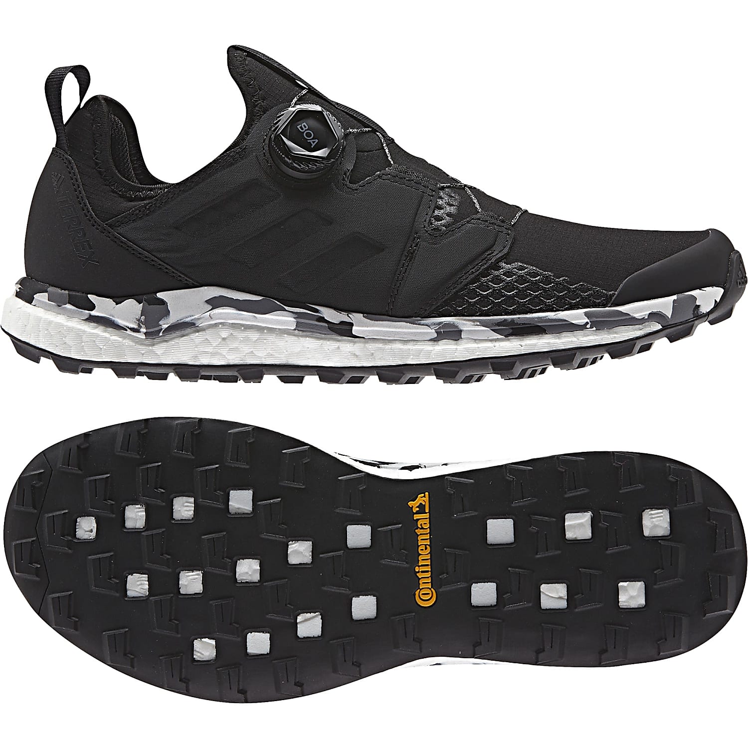 adidas men's terrex agravic boa trail running shoes