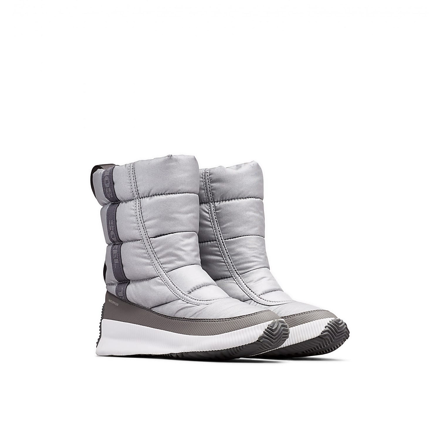 Sorel W Out N About Puffy Mid Pure Silver Fast And Cheap Shipping Www Exxpozed Com
