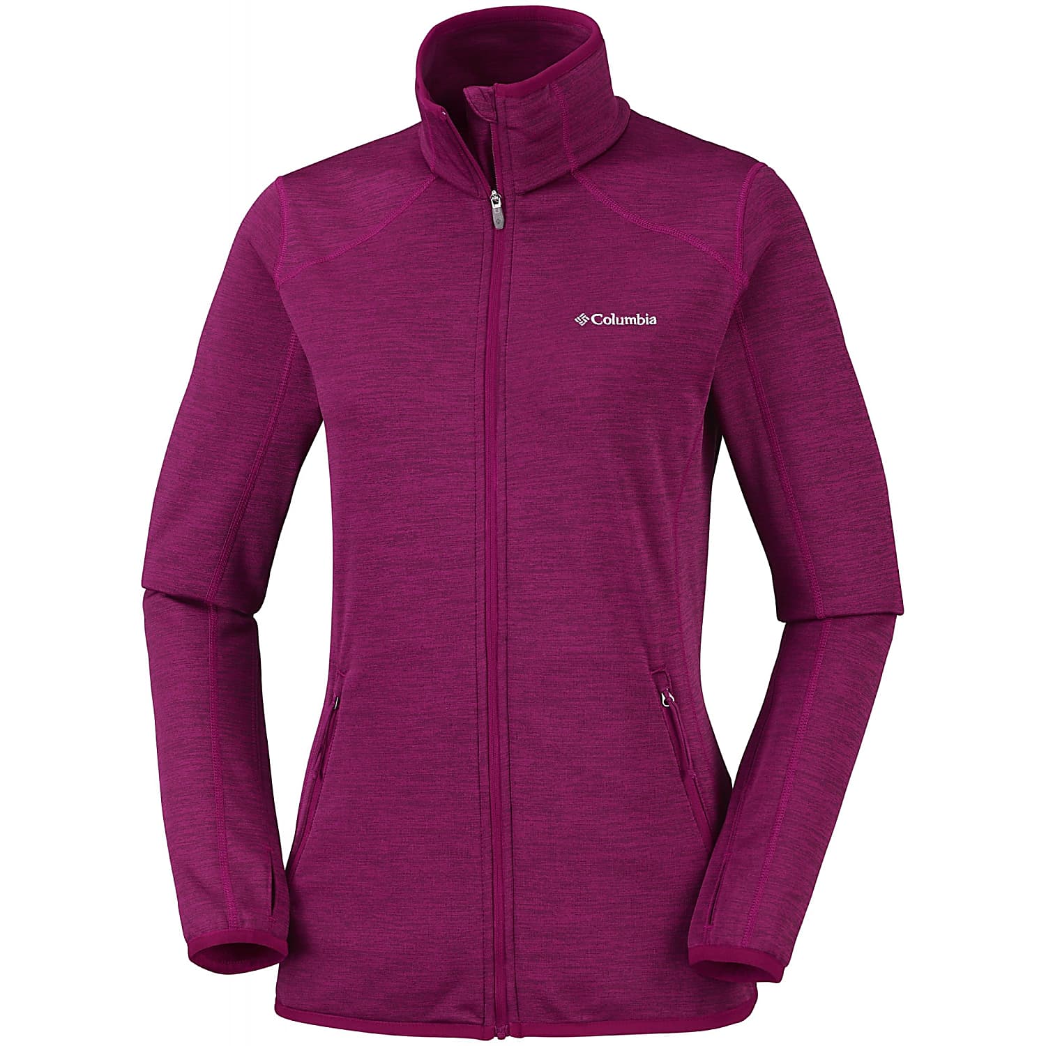 wine fleece jacket