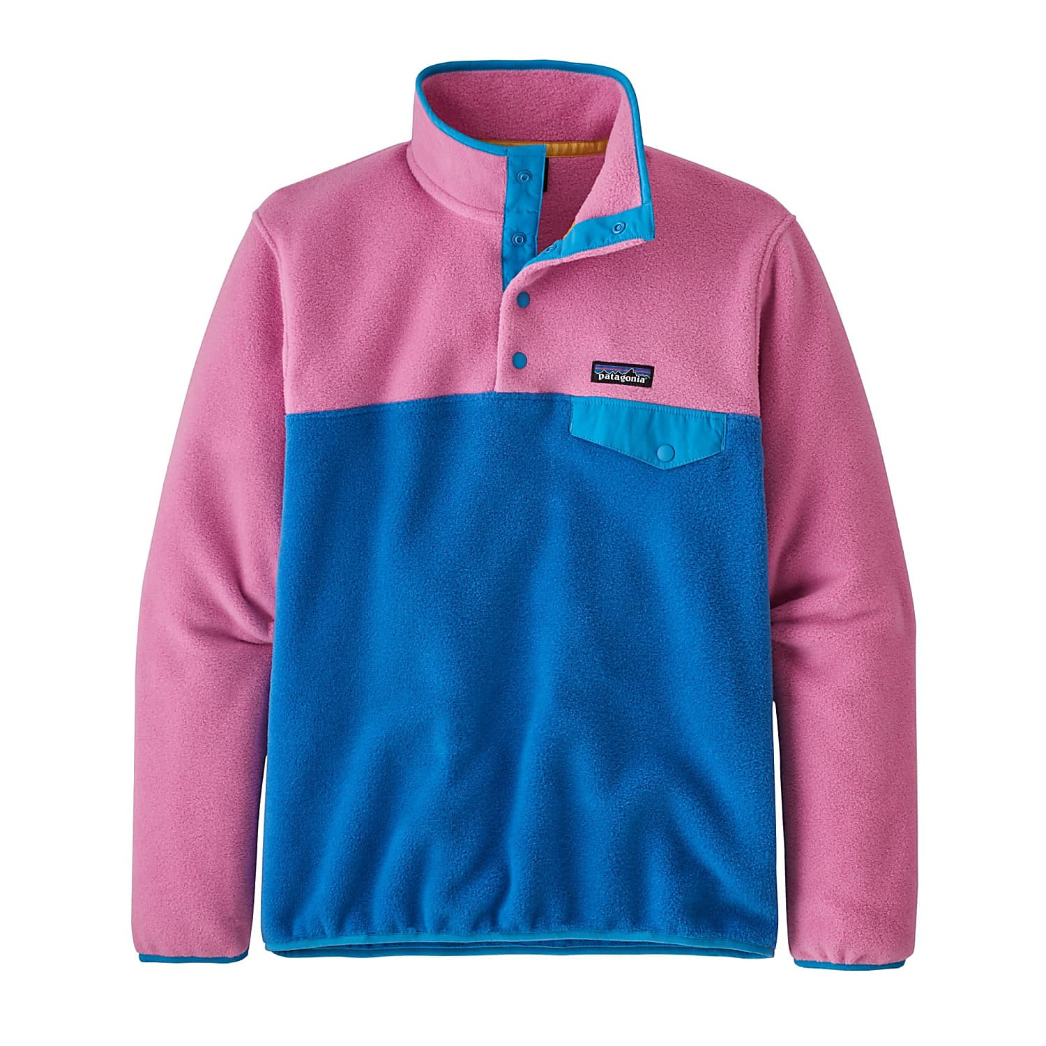pink patagonia fleece