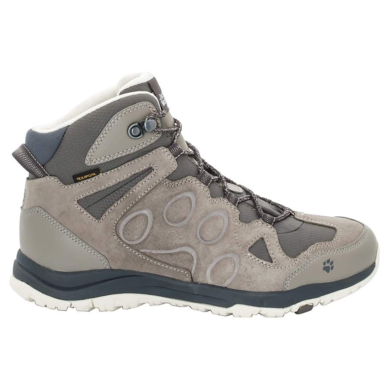 Snooze vacht beproeving Jack Wolfskin W ROCKSAND TEXAPORE MID, Siltstone - Fast and cheap shipping  - www.exxpozed.com