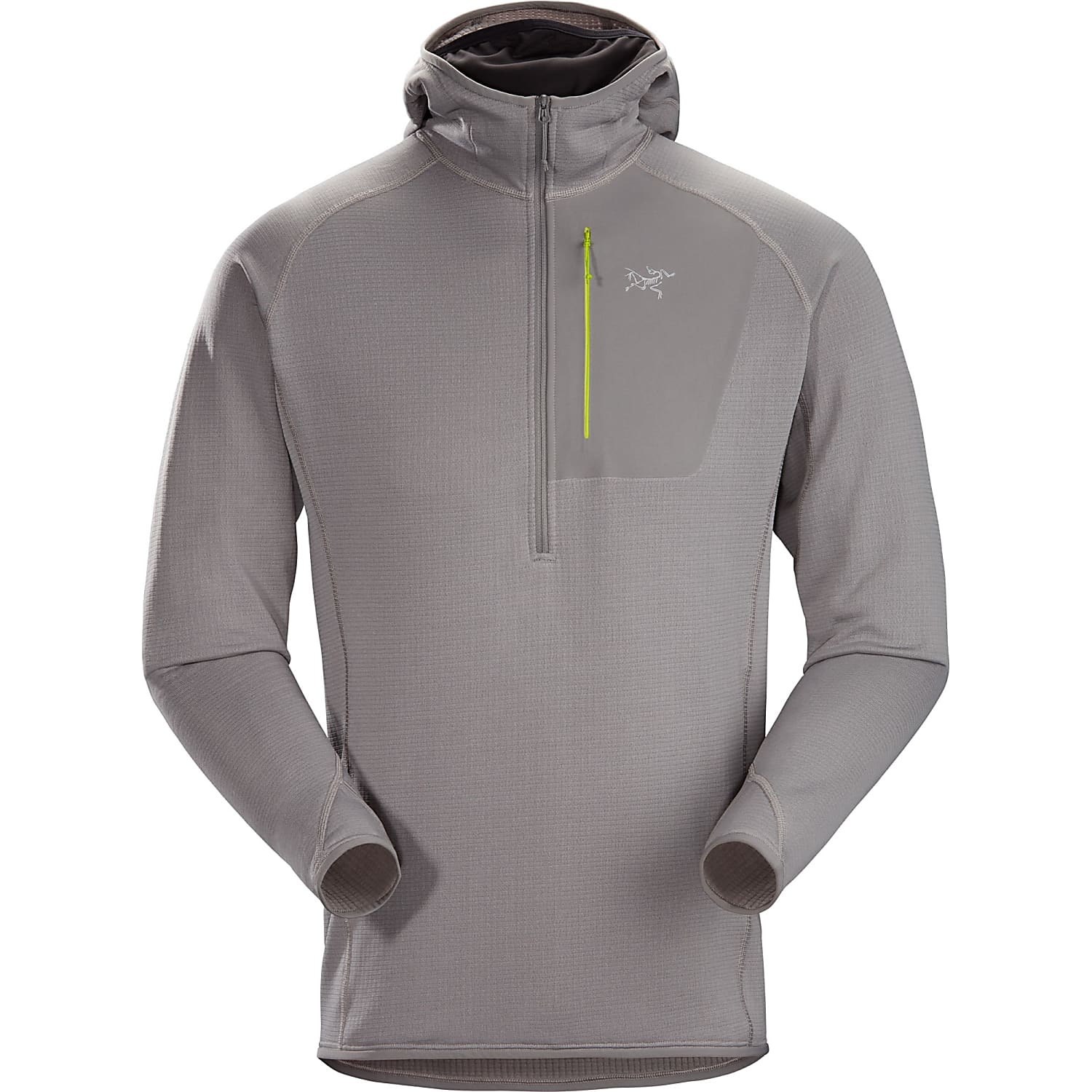 Arcteryx M DELTA MX 1/2 ZIP HOODY, Cryptochrome - Fast and cheap