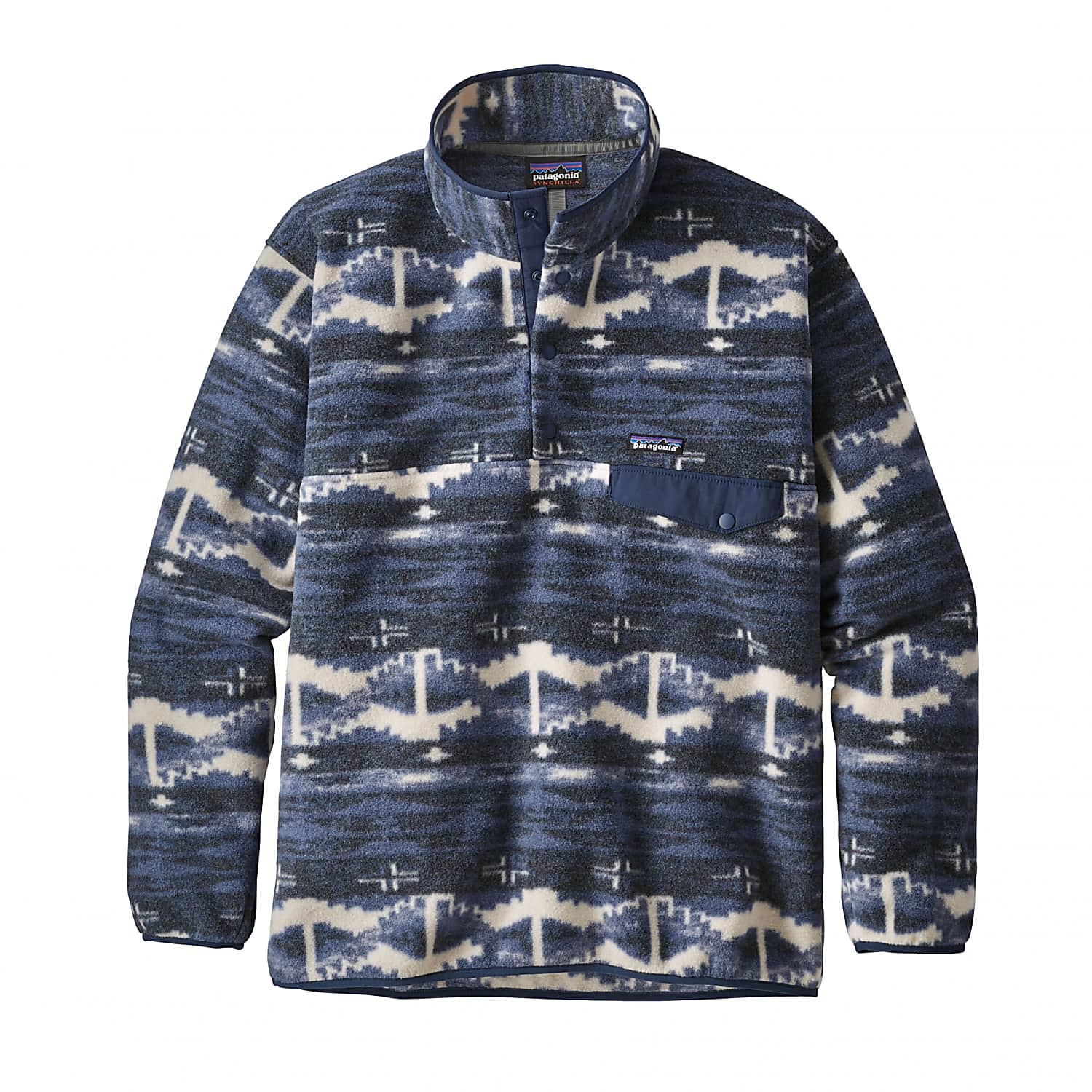 Patagonia shepherd knit stone blue sales