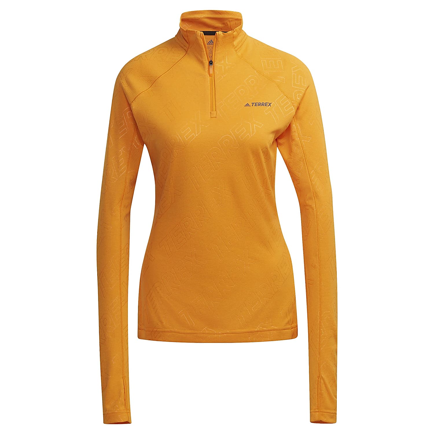 adidas TERREX TRACEROCKER 1/2 ZIP LONG SLEEVE W, EQT Orange - Fast and  cheap shipping - www.exxpozed.com