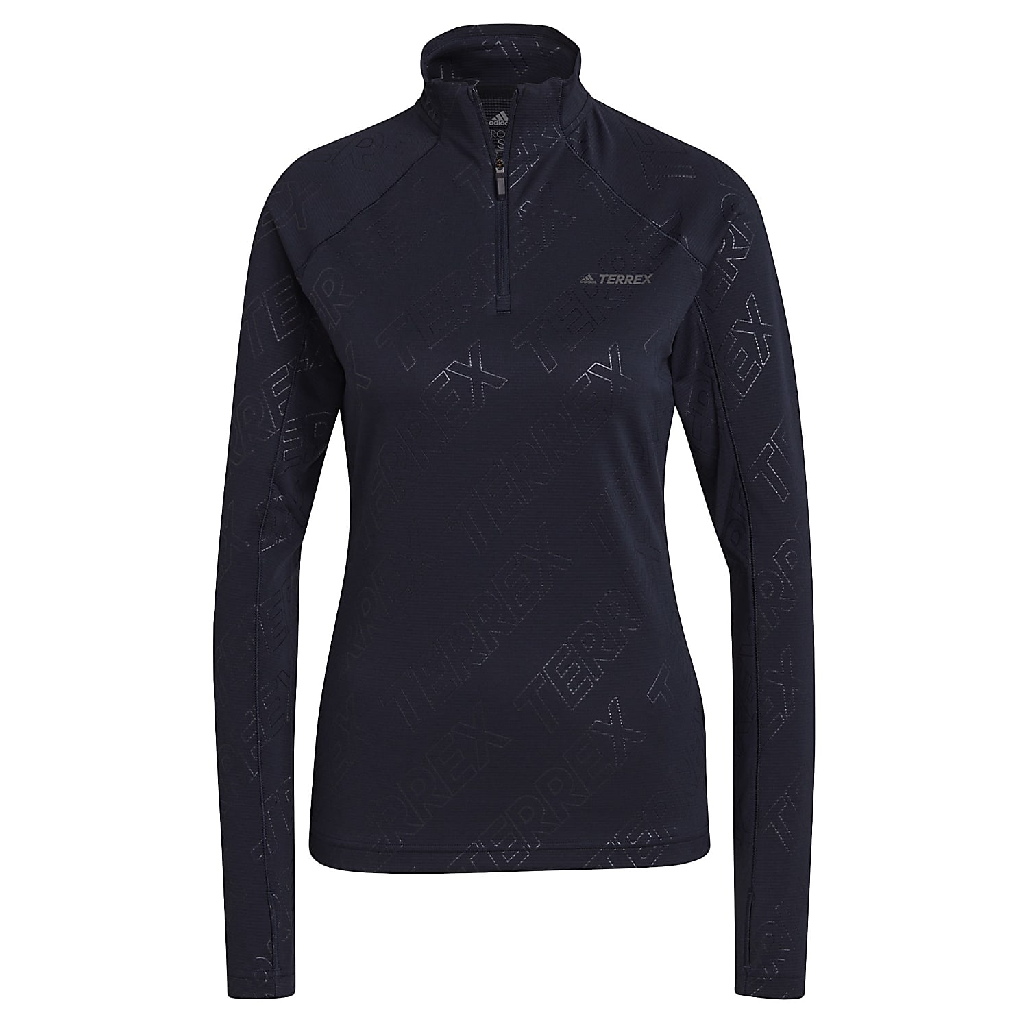 Jetzt adidas TERREX TRACEROCKER 1/2 ZIP LONG SLEEVE W, Legend Ink online  kaufen - www.exxpozed.ch