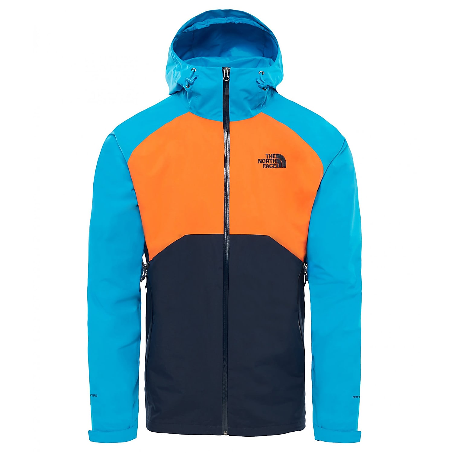 The North Face M STRATOS JACKET, Urban Navy - Persian Orange - Hyper Blue - and cheap - www.exxpozed.com