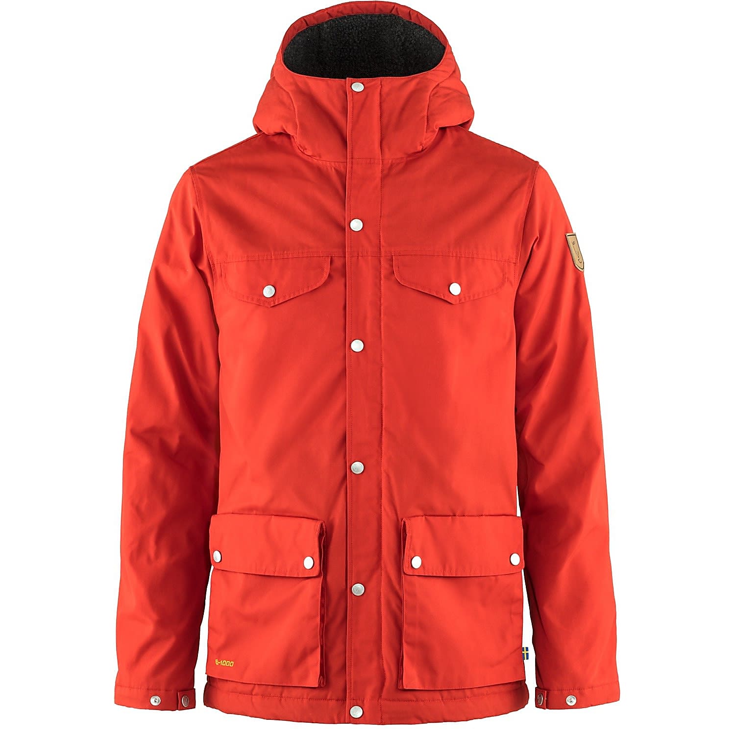 episode pie Tage af Fjallraven M GREENLAND WINTER JACKET, True Red - Free Shipping starts at  60£ - www.exxpozed.eu