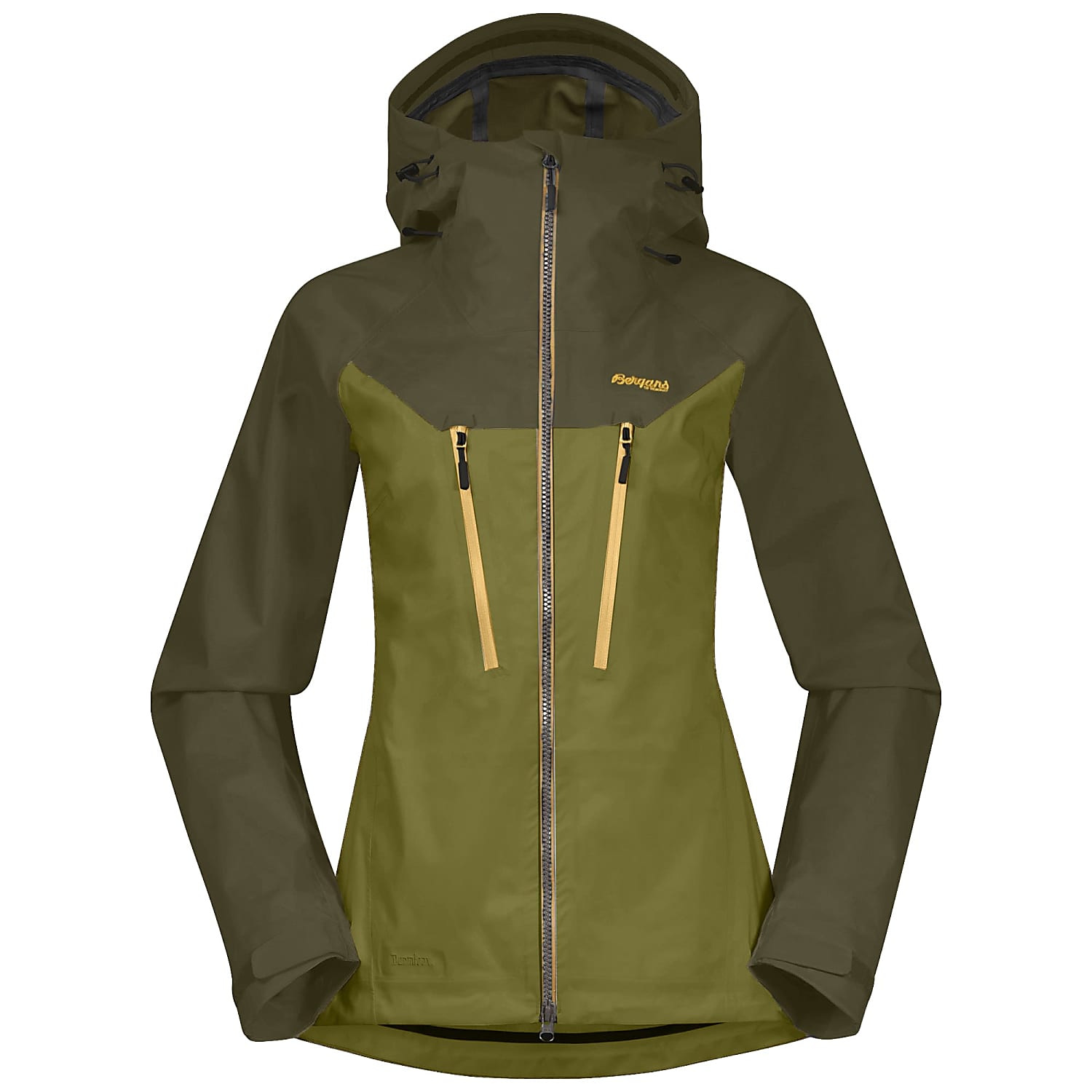 Bergans CECILIE 3L JACKET, Trail Green - Olive Green - Fast cheap shipping www.exxpozed.com