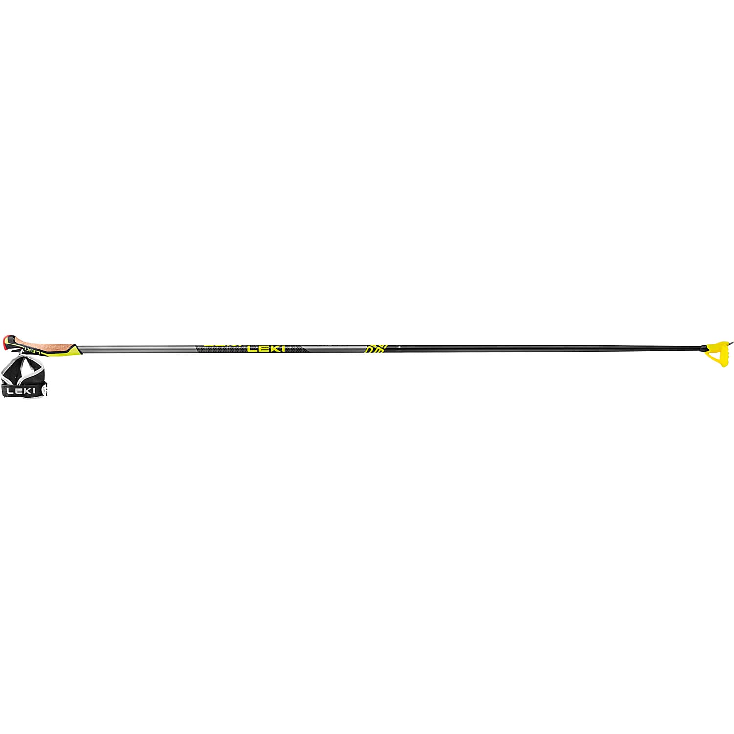 Leki PRC 850, Light Anthracite - Neon Yellow - Black - Fast and cheap  shipping 