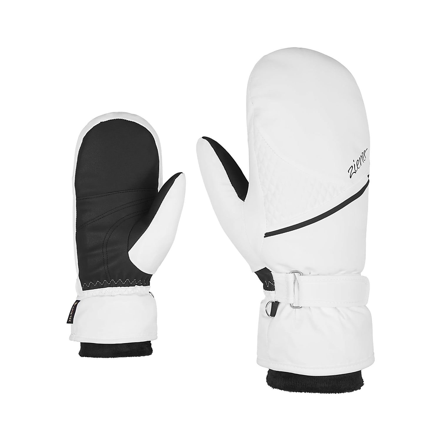 White ski sale mittens ladies