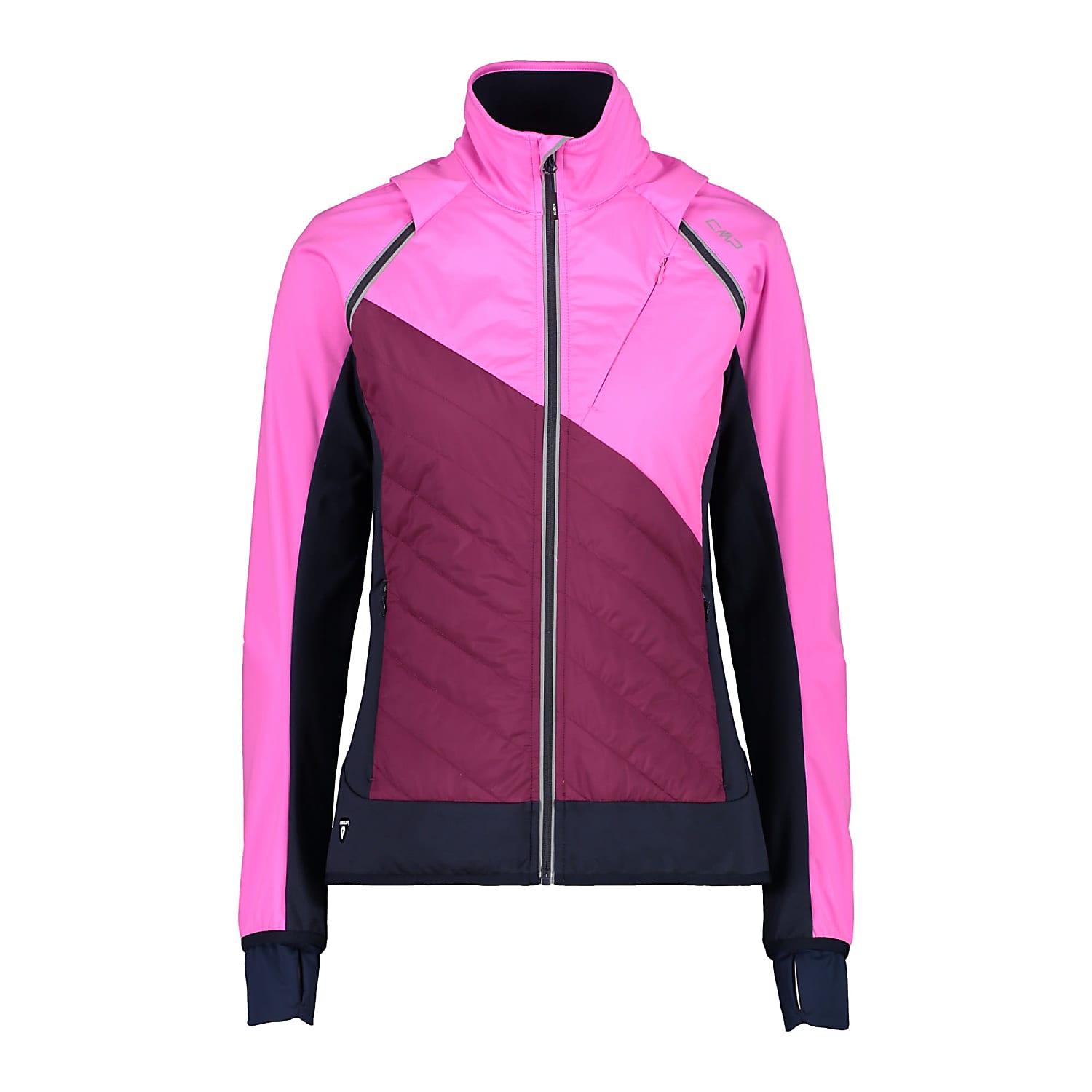 W Purple JACKET and shipping - Fast cheap Fluo DETACHABLE, CMP