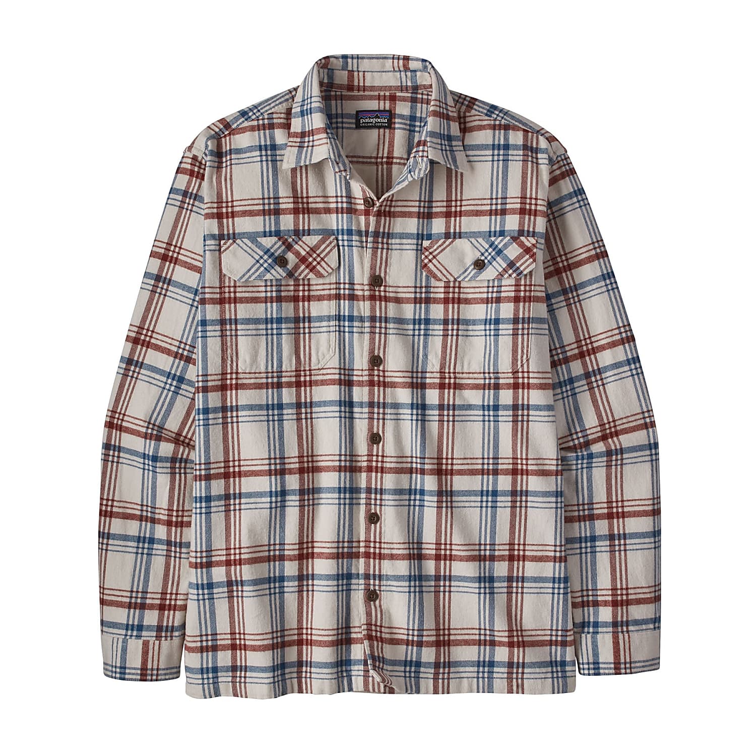 Patagonia M L S ORGANIC COTTON MW FJORD FLANNEL SHIRT Drifted