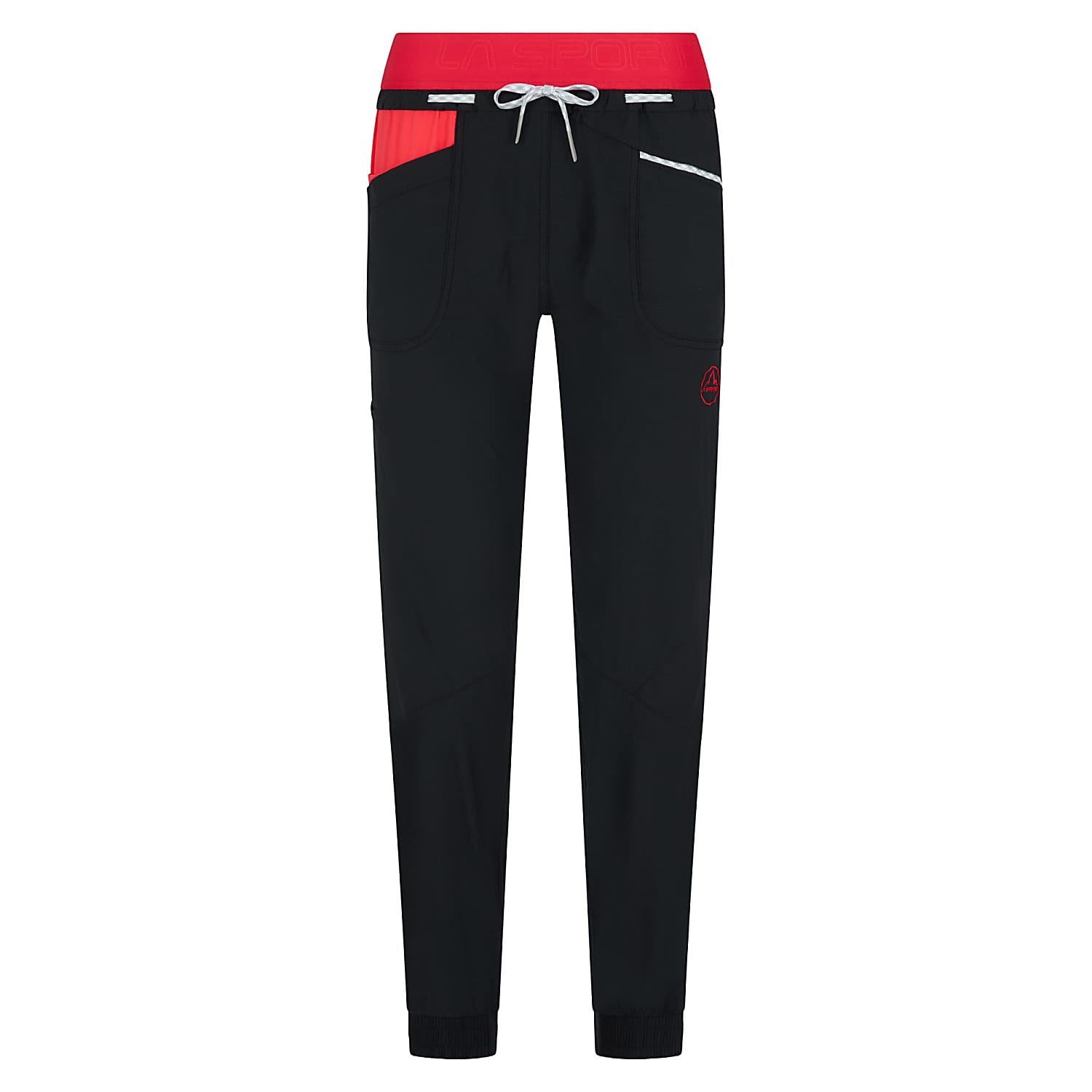La Sportiva W MANTRA PANT, Black - Hibiscus - Fast and cheap