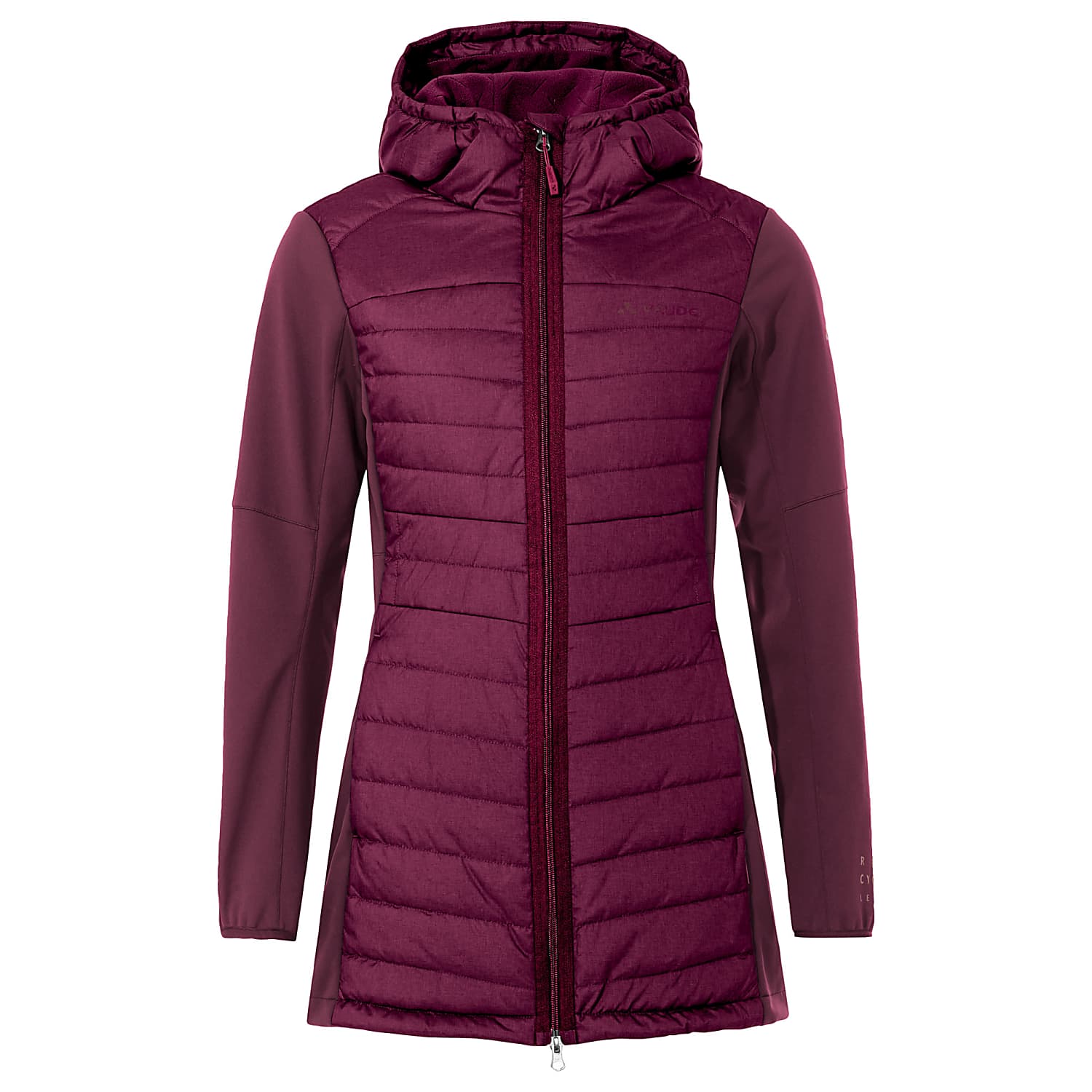 Vaude WOMENS SKOMER HYBRID PARKA, Passion Fruit - Fast and cheap shipping