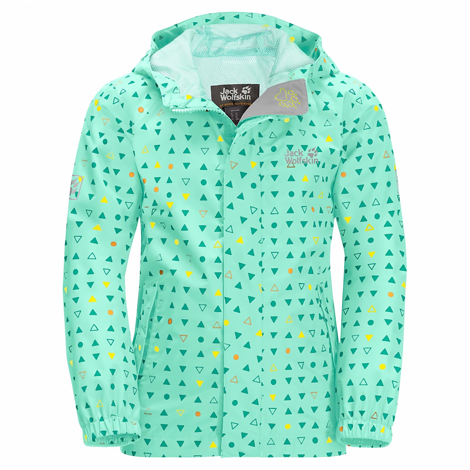 Jack Wolfskin KIDS TUCAN DOTTED JACKET, Opal All Over - Fast and cheap  shipping
