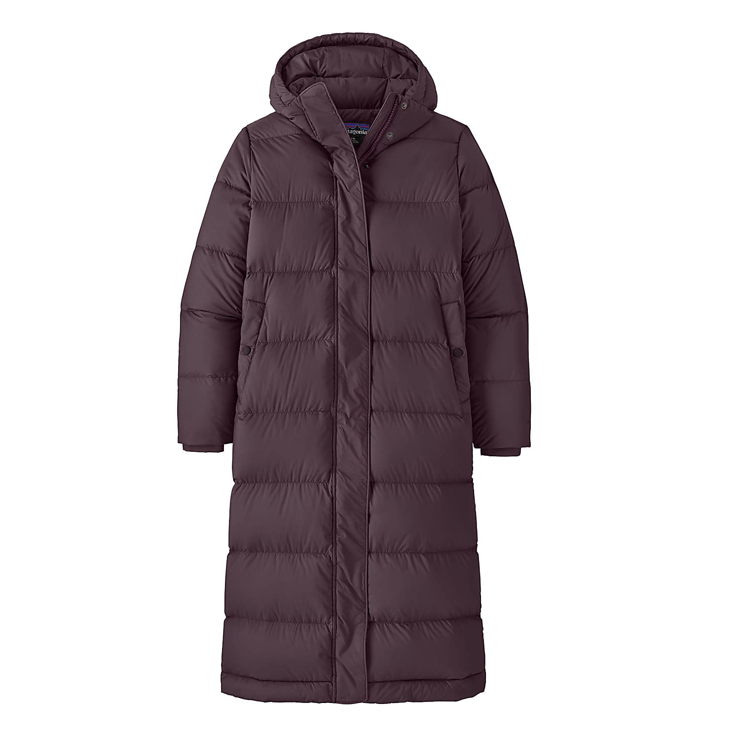 Patagonia long top coat with hood