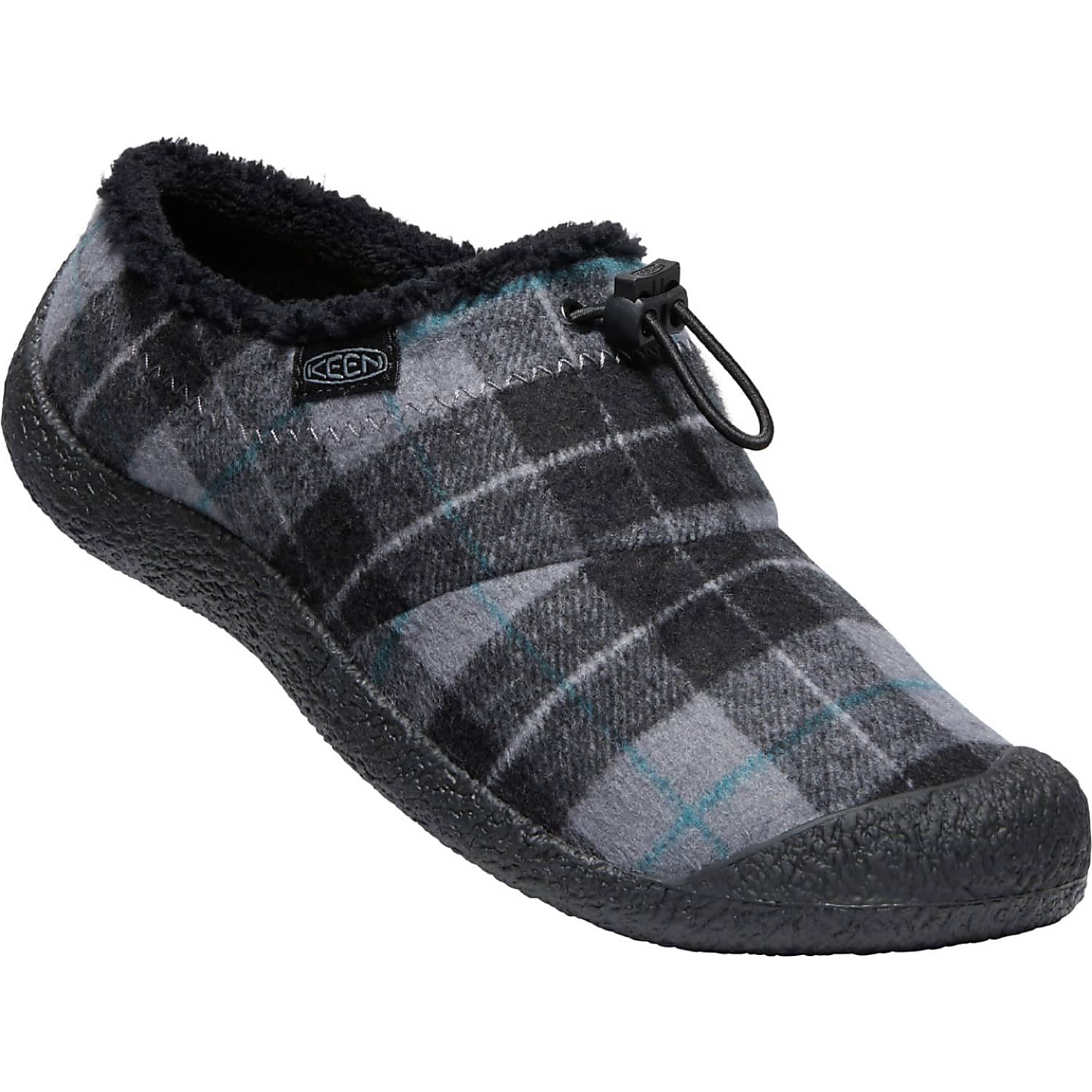 Buy Keen W HOWSER III SLIDE Black Plaid Black online now www
