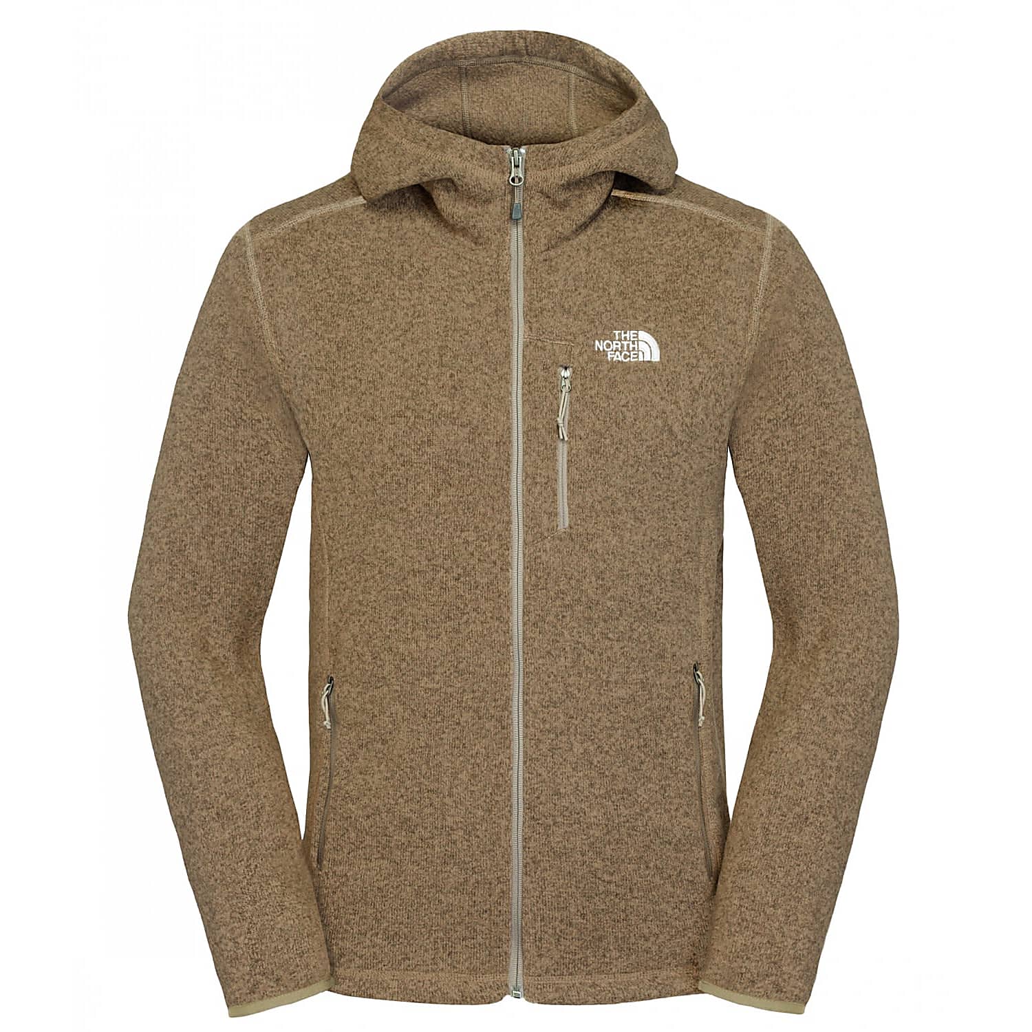 The North Face M GORDON LYONS FZ HOODY Weimaraner Brown Heather