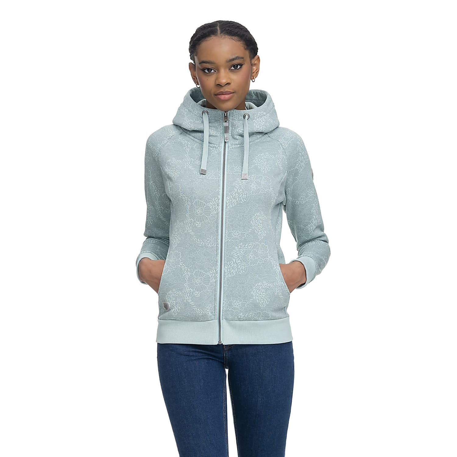 Light aqua new arrivals jacket