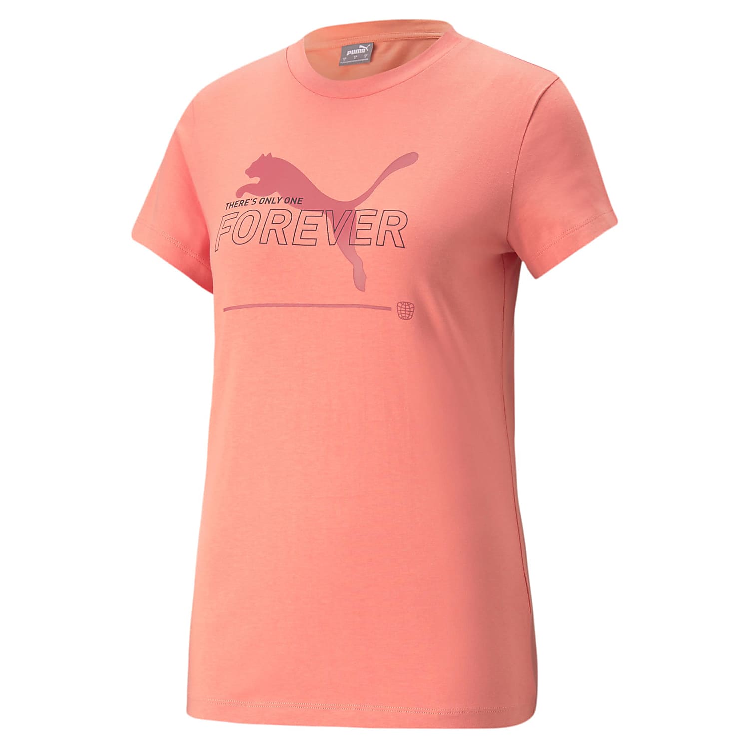 Puma W ESS BETTER TEE, Hibiscus Flower - Fast and cheap shipping