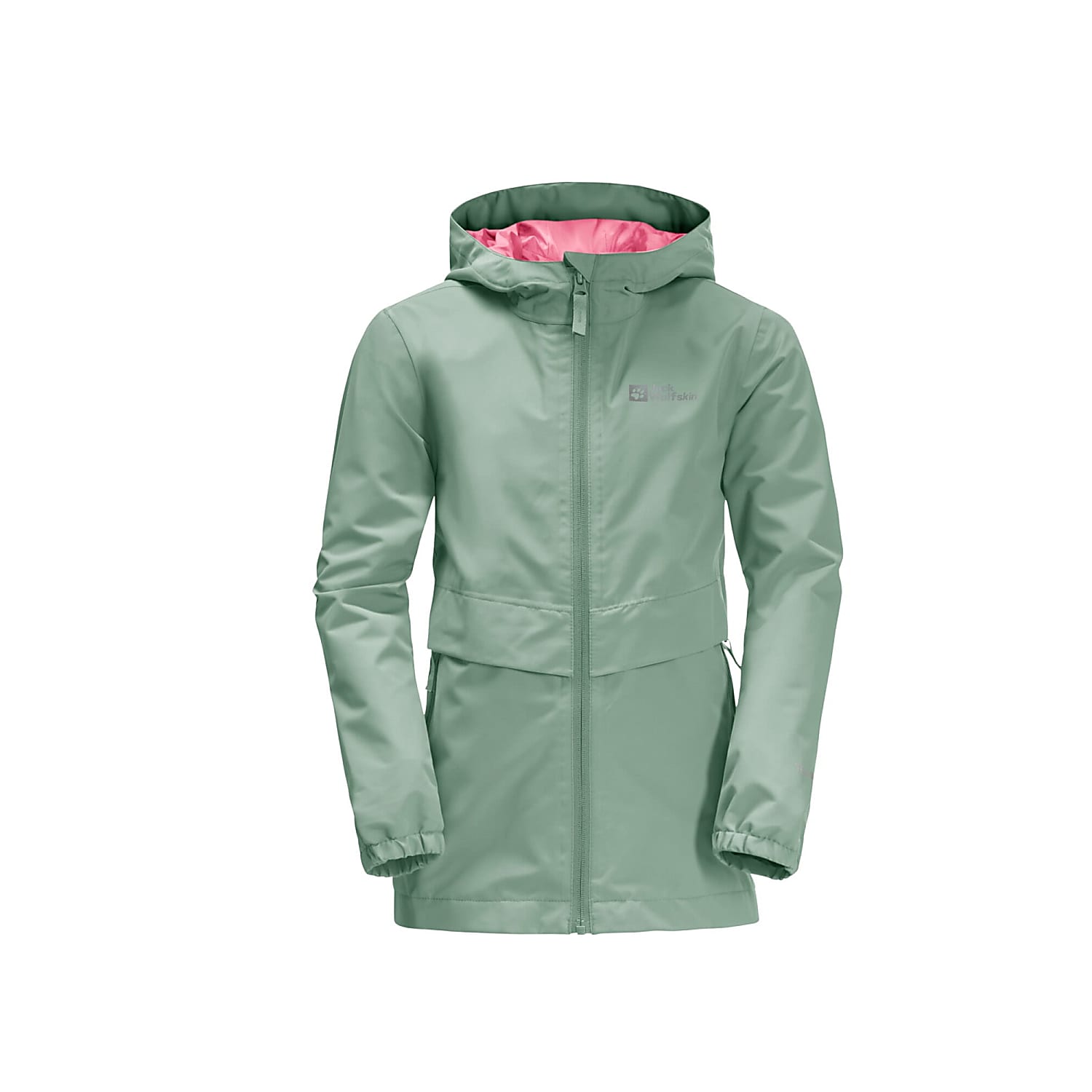 Jack Wolfskin GIRLS MALIMA JACKET Granite Green Free Shipping