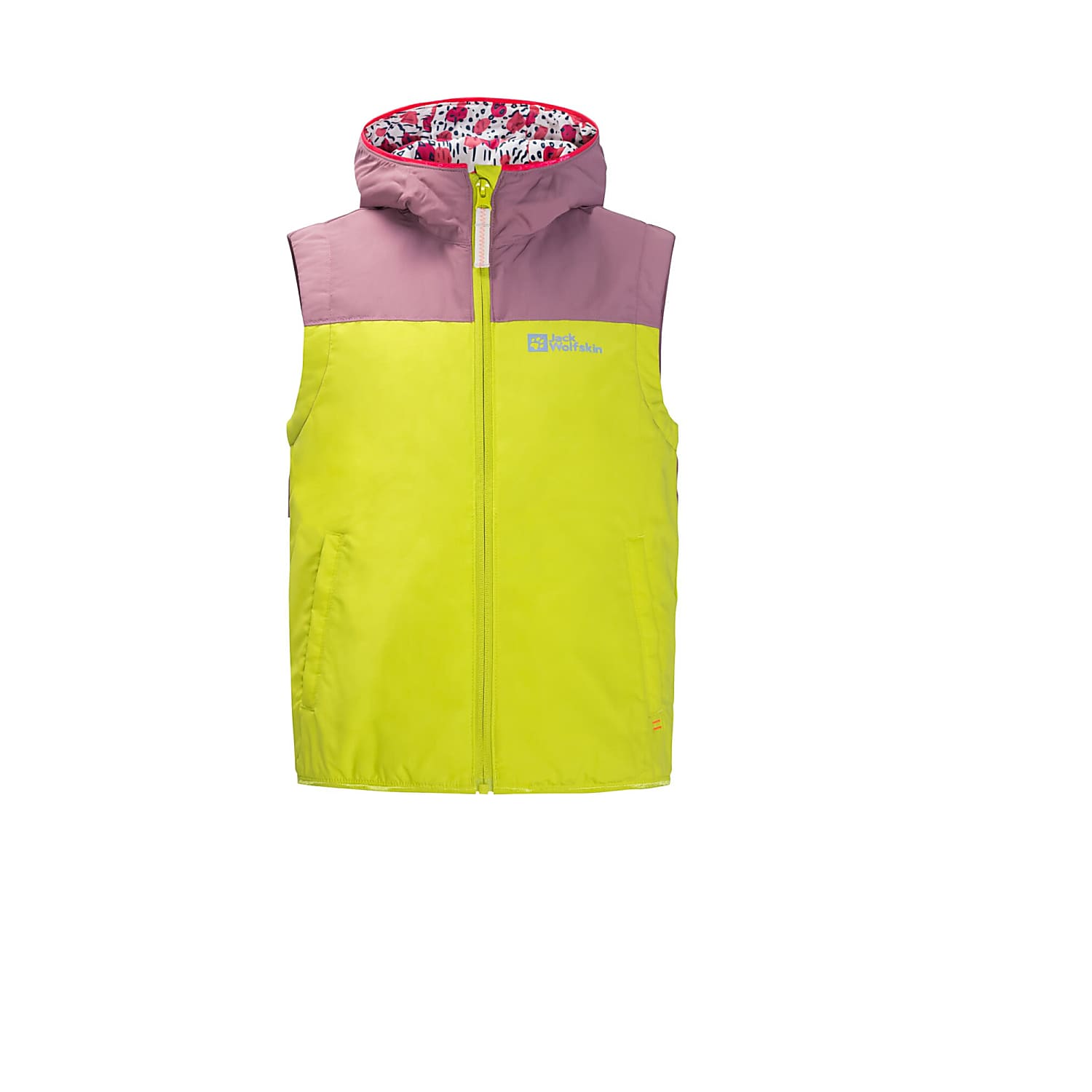 Jack Wolfskin KIDS VILLI VEST Green Banana Fast and cheap