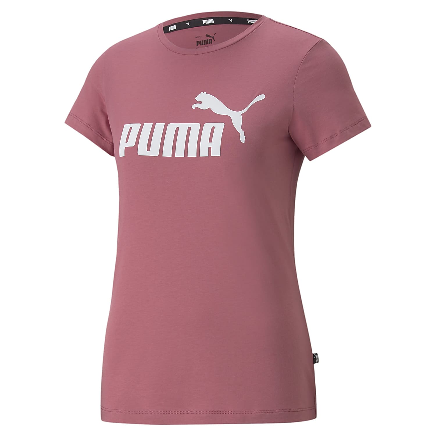 Buy Puma W ESSENTIALS LOGO TEE, Dusty Orchid online now