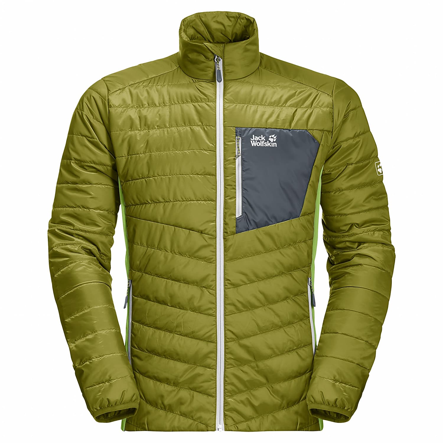 Jack Wolfskin M ROUTEBURN JACKET Golden Cypress Fast and cheap