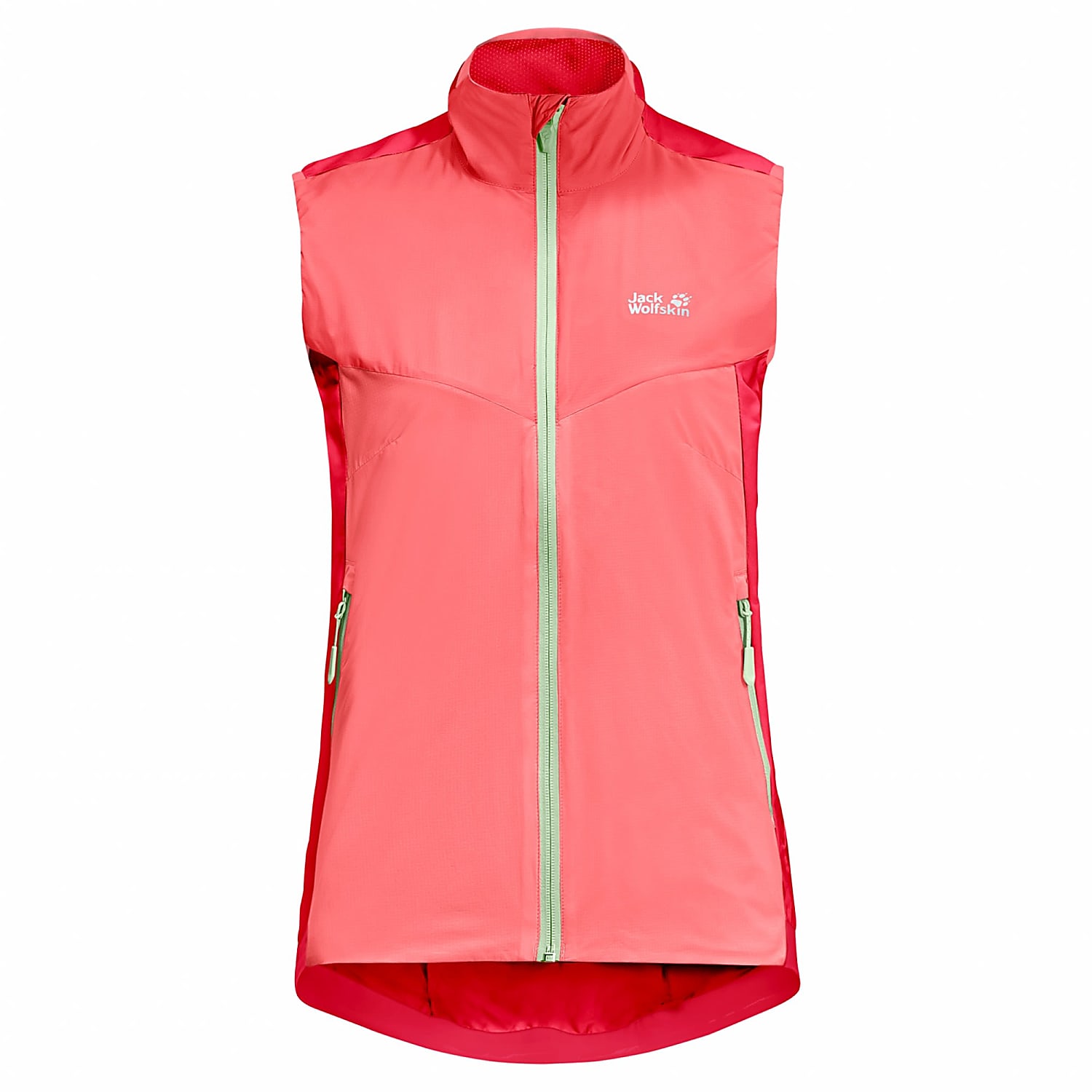 Jack wolfskin hooded gilet sales