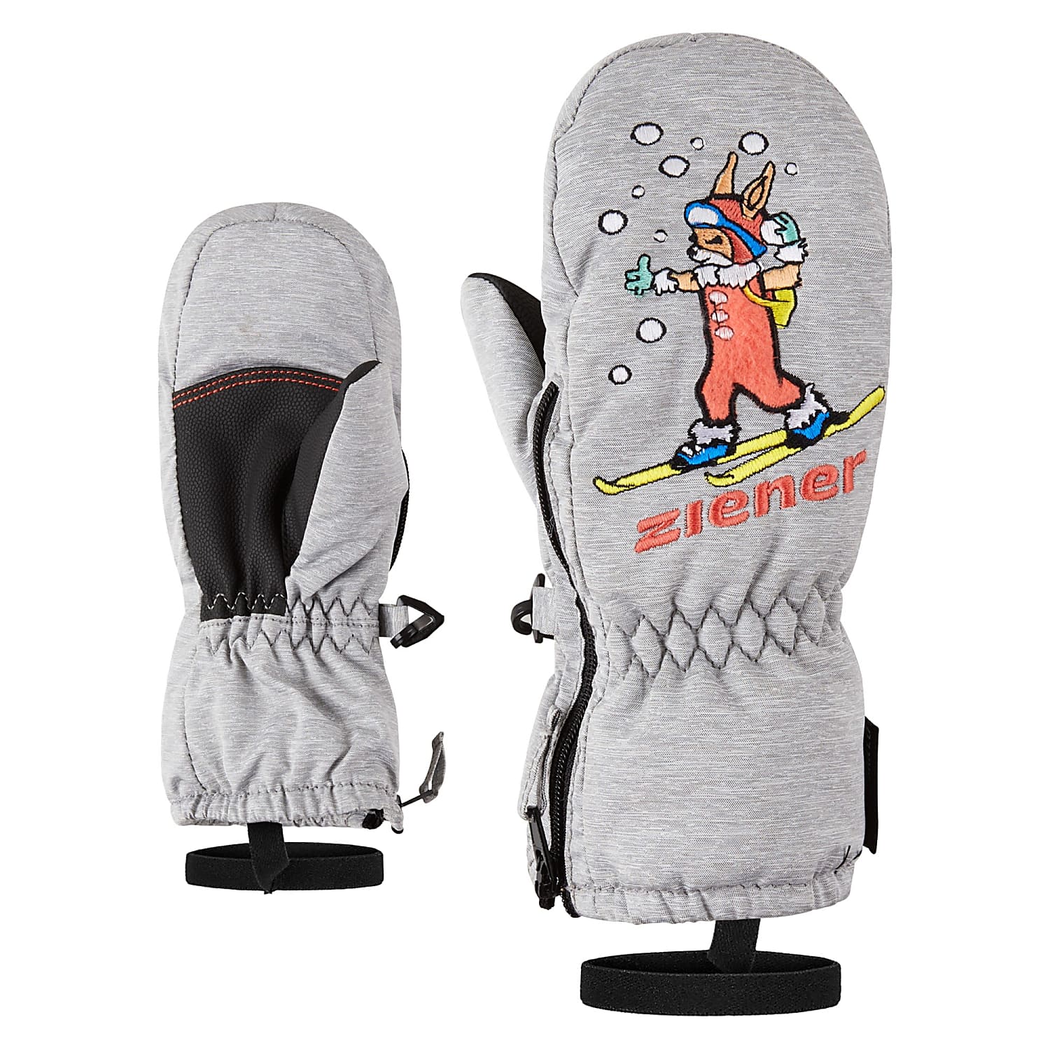 Melange LE cheap shipping Fast Light MITTEN, MINIS Ziener Coral ZOO TODDLER - - and