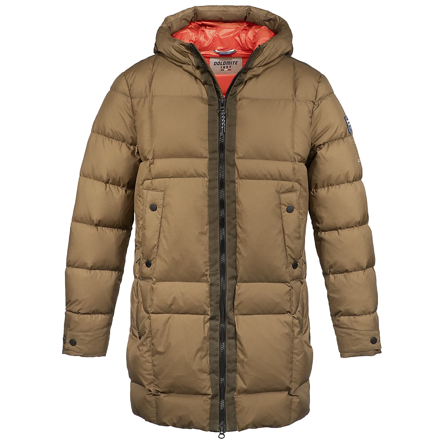 Dolomite M 76 FITZROY PARKA Earth Brown Free Shipping starts at
