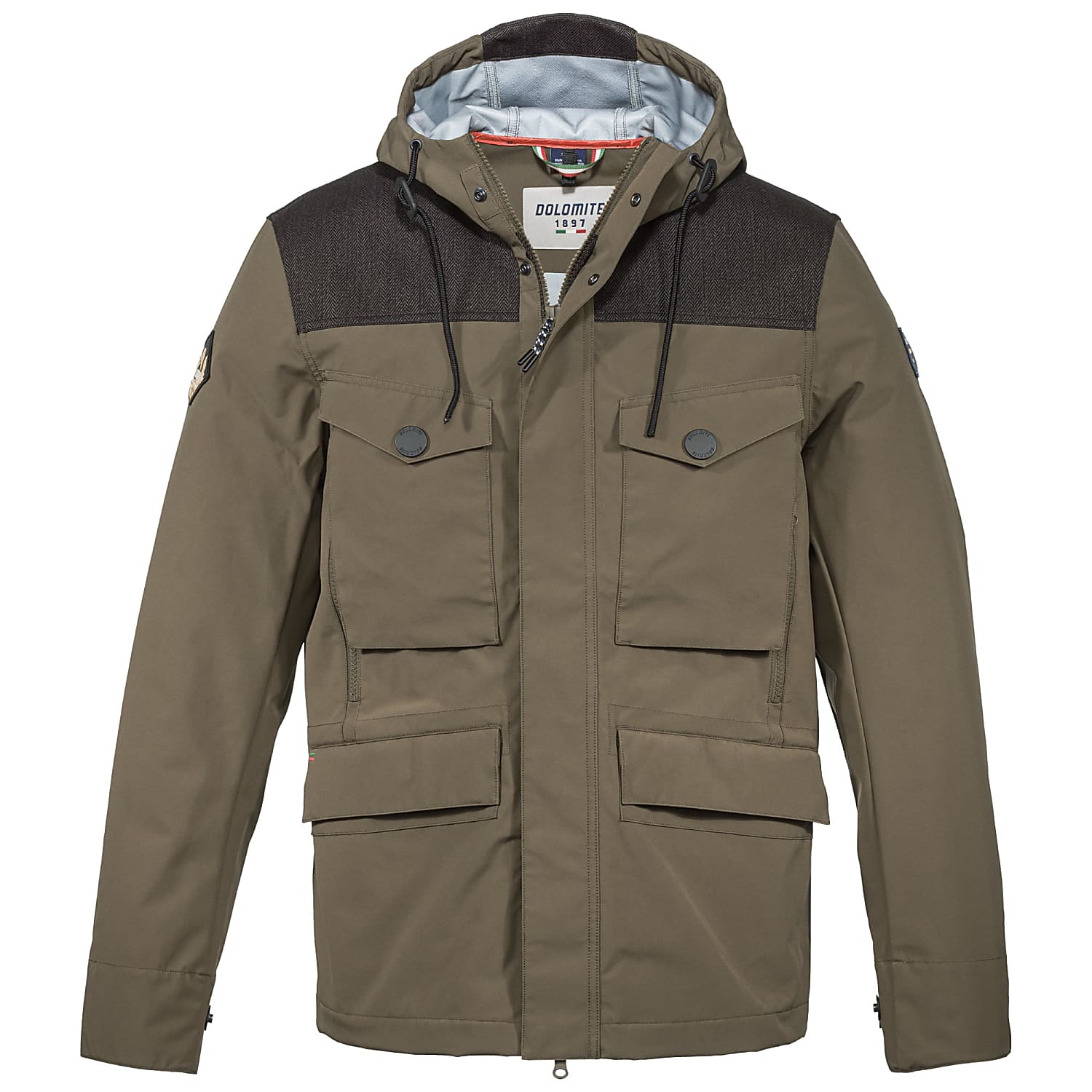 Hooded field clearance jacket