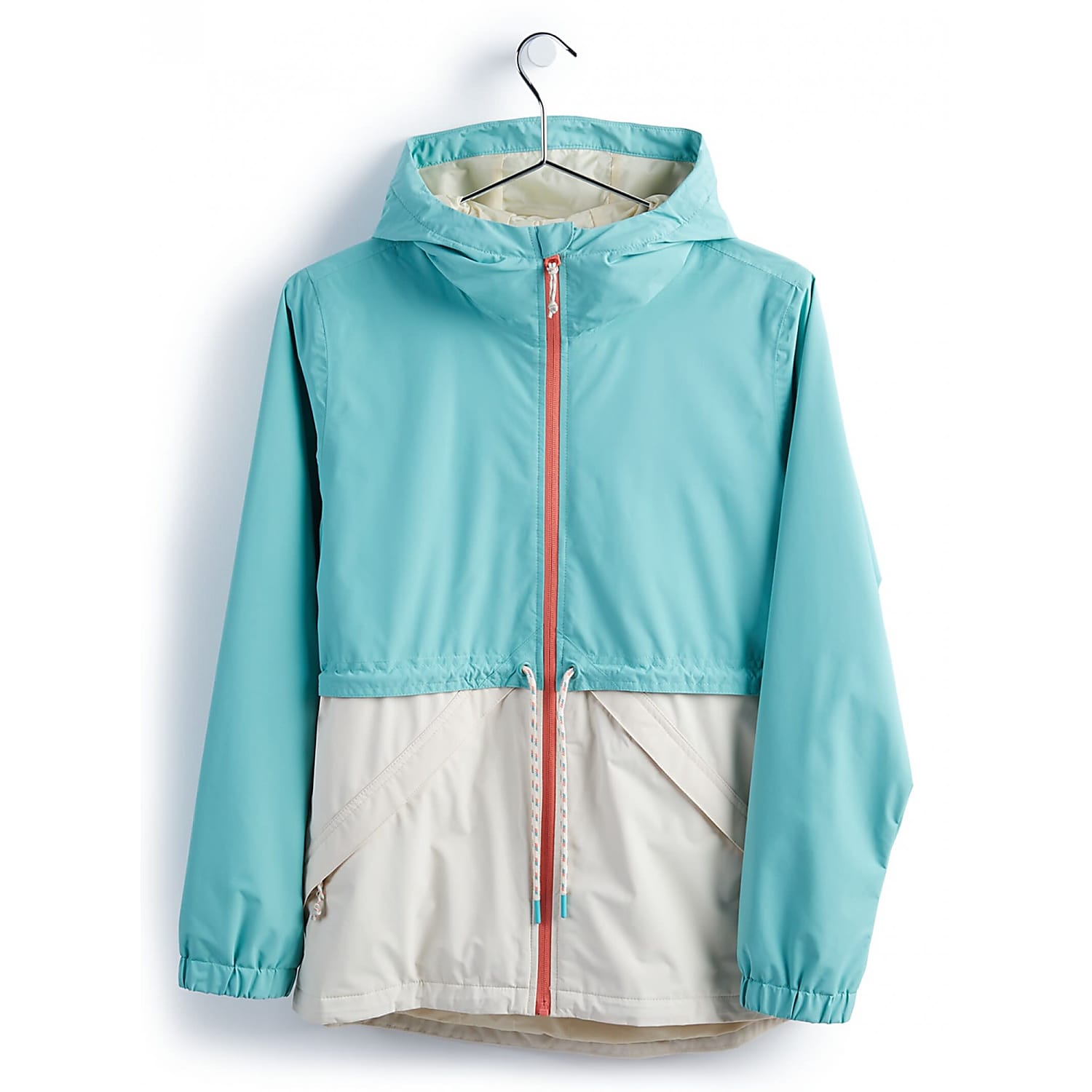 Burton W WB NARRAWAY JACKET Buoy Blue Creme Brulee Free