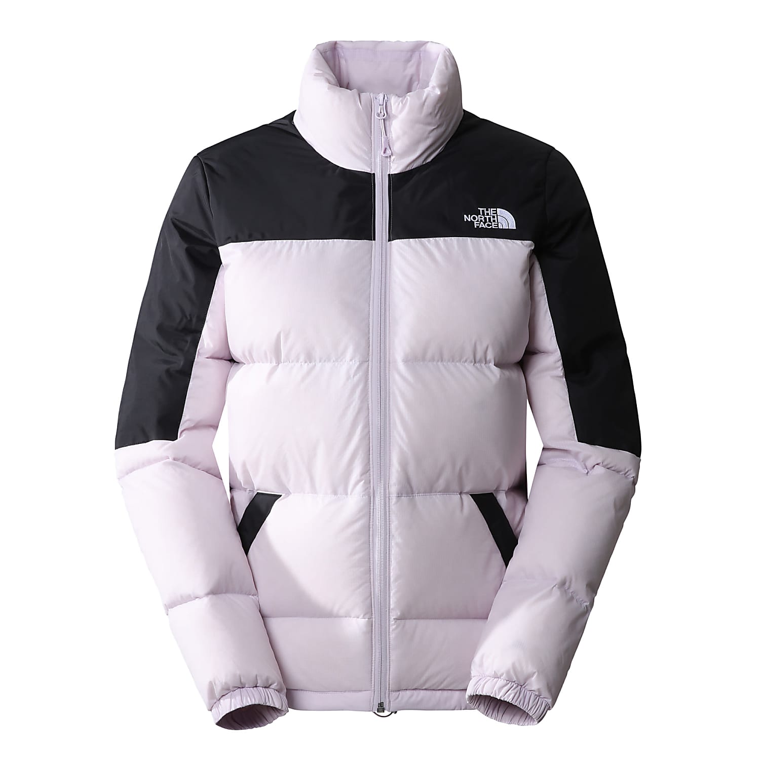 The North Face W DIABLO DOWN JACKET Lavender Fog TNF Black
