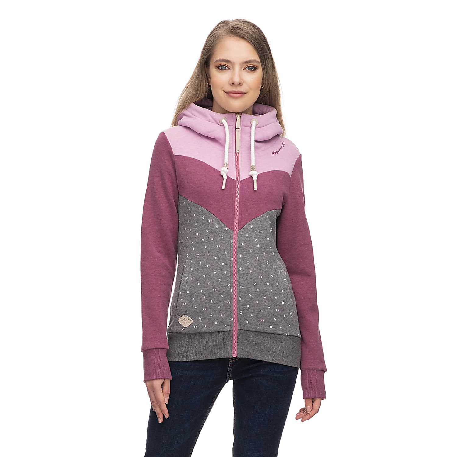 Ragwear W TREGIS ZIP Dusty Rose