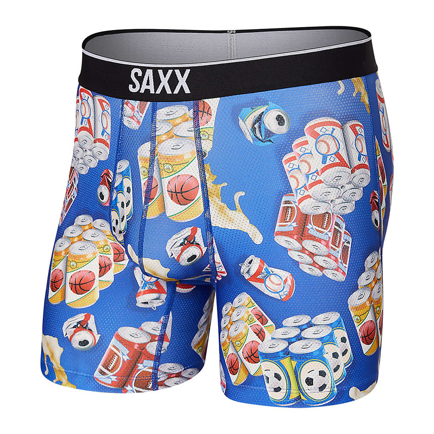 Buy Saxx M DROPTEMP COOLING COTTON TRUNK, Tidal Camo - Blue online